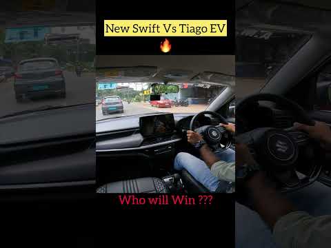 Habibi Drip | maruti swift vs tiago ev with dabzee song | shorts #automobile #autopovdrive #shorts