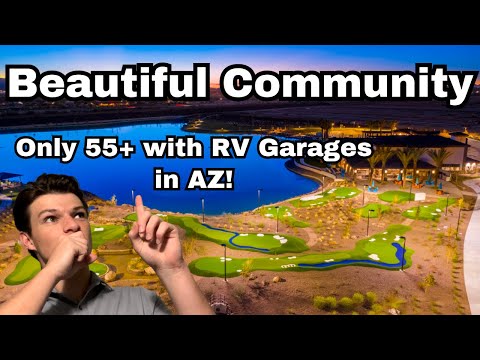 You MUST SEE this BEAUTIFUL, Gated Community in Surprise, AZ | Heritage at Asante | 55+ w/ RV Garage