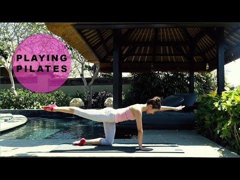 [Playing Pilates]필라테스 기본 매트운동 15min ★  Pilates Basic Mat Workout