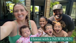 Our first time traveling with our 7 week old! #hawaii #travel #family