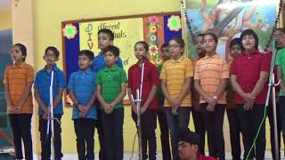 Class 6 Students of Choithram School Present Folk Song of Chhattisgarh ‘Suwa Geet’ as a Part of Thei