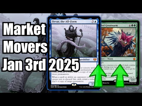 MTG Market Movers - Jan 3rd 2025 - Commander and Modern Cards Rising Fast! Orvar, the All-Form!