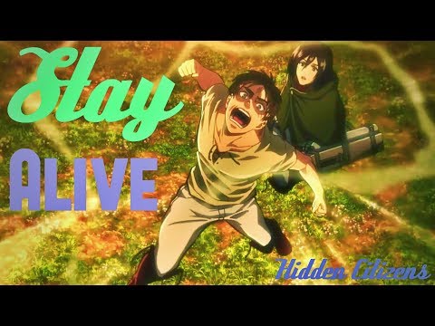 Attack on Titan [AMV] || Stay Alive