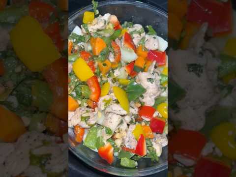 Healthy Chicken Salad #weightloss #proteinsalad #alldayrecipes