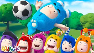 ⚽ Lulu's Crazy Goal! ⚽ | 1 HOUR! | Oddbods Full Episode Compilation! | Funny Cartoons for Kids