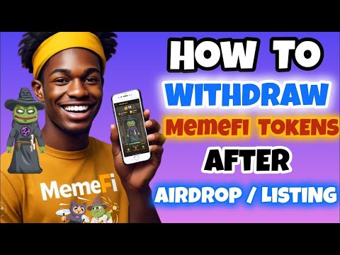 How to withdraw your memefi airdrop