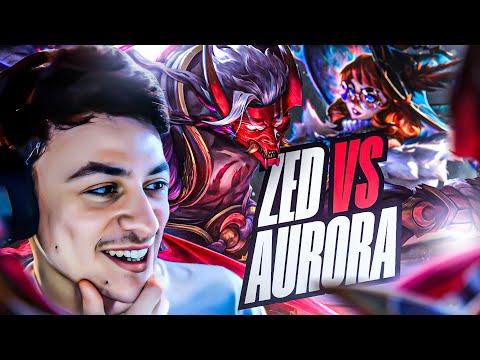 LL STYLISH | ZED VS AURORA! TAKE THESES RUNES TO WIN