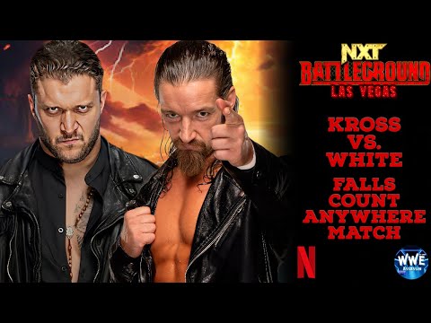 WWE 2K24 NXT BATTLEGROUND; KARRION KROSS VS. JAY WHITE IN A FALLS COUNT ANYWHERE MATCH!!!