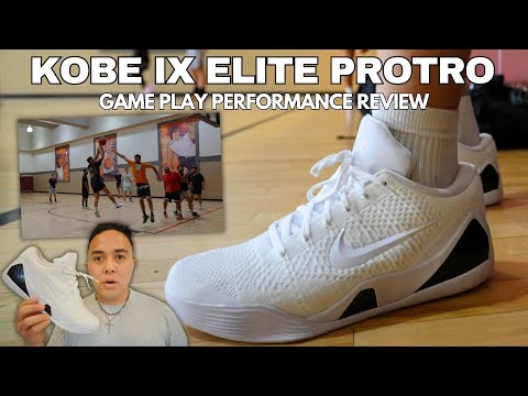 Kobe 9 Elite Low Protro Performance Review