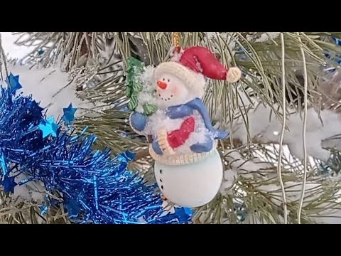 Украсили советскими стеклянными игрушками🎄🤗 Спасибо, добрый человек!