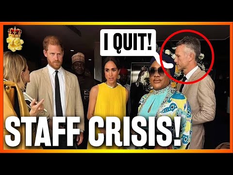 CRISIS! Prince Harry & Meghan Markle Chief of Staff QUITS! Staff Exodus?!