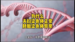 为什么夫妻双方染色体正常，胚胎染色体异常#试管婴儿