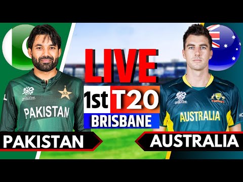 Pakistan vs Australia, 1st T20 | Live Cricket Match Today | PAK vs AUS Live Match Today | PAK vs AUS