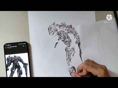 speed drawing sidwispe de Transformers