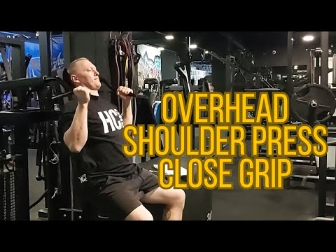 Overhead Shoulder Press close-grip /Gladiator Training Program