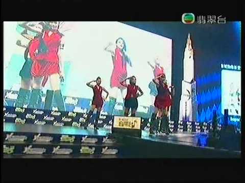 [TVB] Super Girls 得獎部分 + 演唱「話愛就愛」@ 新城勁爆頒獎禮2012