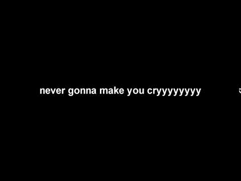 never gonna make you cry (35/65)