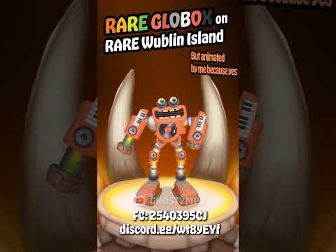 Rare Wubbox on Wublin Island Reanimated! [My Singing Monsters] #shorts #animation