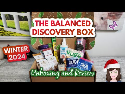 WINTER 2024 BALANCED DISCOVERY BOX Unboxing!