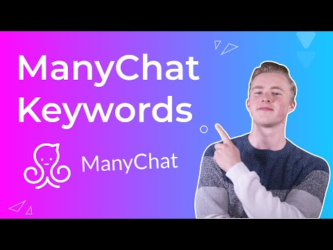 How to Use ManyChat Keywords in 2023 (ManyChat Tutorial)