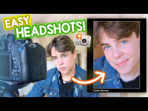 How To Take Your Own Headshots AT HOME!