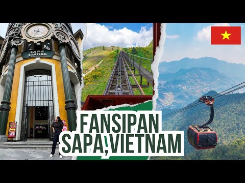 Conquering Fansipan Mountain 🚞 in Sapa, Vietnam (2024) | Fansipan Sunworld Legend