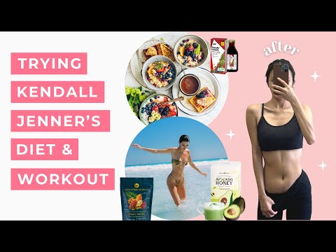 TRYING KENDALL JENNER’S DIET & WORKOUT FOR A WEEK |  HEALTHY RECIPES