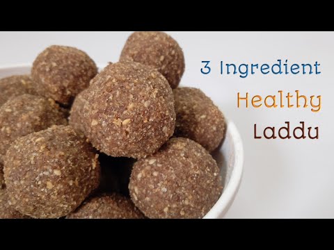 3 Ingredients High Protein laddu recipe || Daily 1 laddu for Hair Growth and Good Health