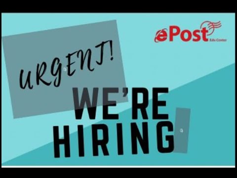 EPOST EDUCENTER OFFICEBASED and HOMEBASED  ESL COMPANY/ 25k salary/FLEXIBLE SCHEDULE