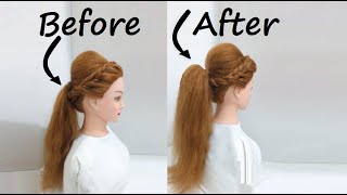 Secret to a Bouncy Ponytail : Easy Hairstyles