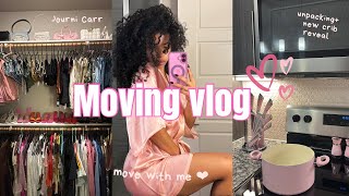 MOVING VLOG ! 📦💕| new crib reveal + unpacking + mini Christmas haul ♡