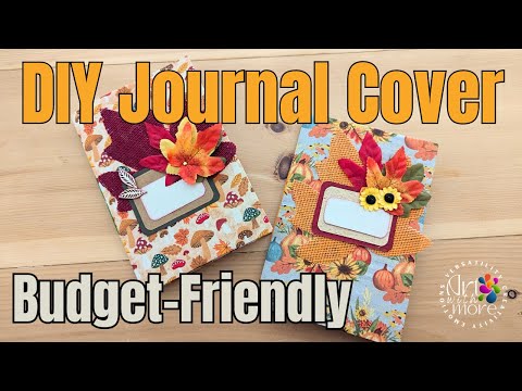 DIY Handmade Journal | Cover Decoration | Quick, Easy & Budget-Friendly Tutorial 😉