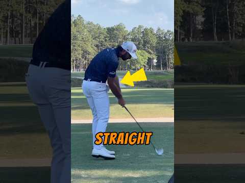 Trail arm is NOT STRAIGHT at impact? 😱🤯 #golf #golfswing #golfcoach #golftips