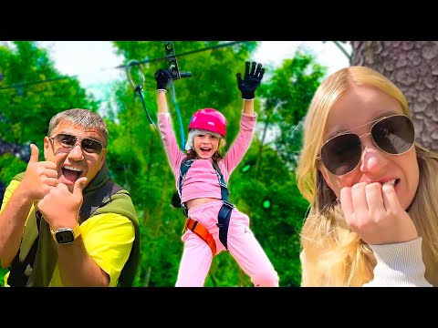 Nastya and dad memorable trip to Switzerland and more funny videos