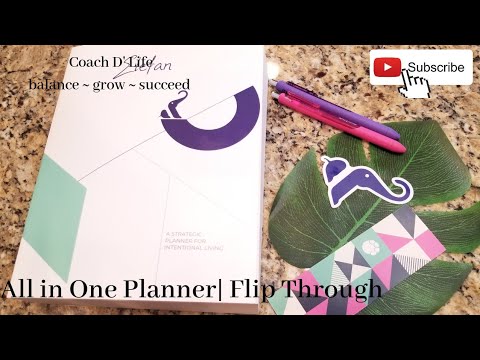 All in One Planner| NEW Planner Flip Through and First Impressions| 2021 Planner Unboxing