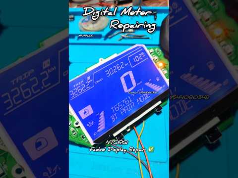 NTORQ Meter Display Faded Repair ✅#ntorq #ntorqlover #tvsntorqmodification