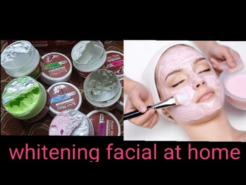 Bridal skin whitening parlour like facial at home with 100% whitening result | bridal skin care tips