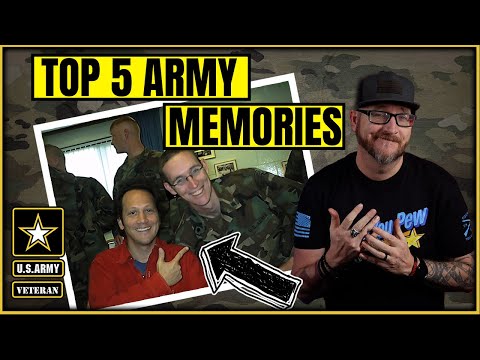 My top 5 Army memories