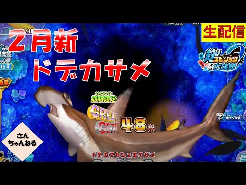 期間限定のサメを釣り上げるぞ！！　釣りスピリッツ 釣って遊べる水族館実況プレイ 【さんちゃん】　生配信