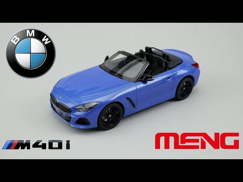 Completed | Meng Models BMW Z4 M40i | Build Review