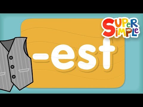 Word Family "est"  | Turn & Learn ABCs | Preschool Learning