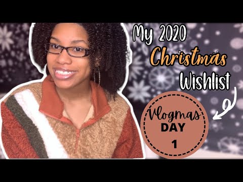 MY CHRISTMAS WISH LIST 2020 | Vlogmas Day 1 | Ultimate Gift Guide...items you know you want!