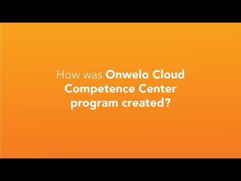 The process of creating the program – Meet the founder of Onwelo Cloud Competence Center #2