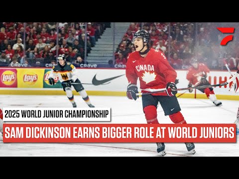 Canada Defenseman Sam Dickinson Discusses Bigger Role In 3-0 Win Over Germany At The World Juniors