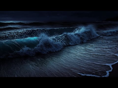 Ocean Waves for Deep Sleep and Meditation | Relaxing Sea Sounds 24 Hours