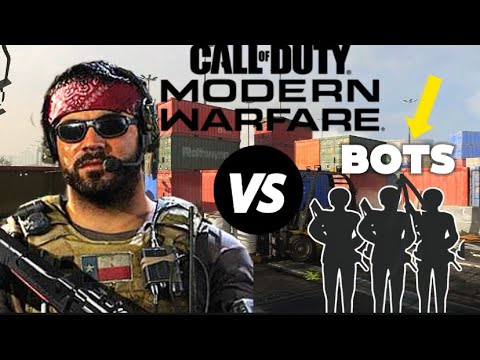 Call of Duty Modern Warfare in 2024 [BOT TEAM DEATH MATCH] NO COMENTARY