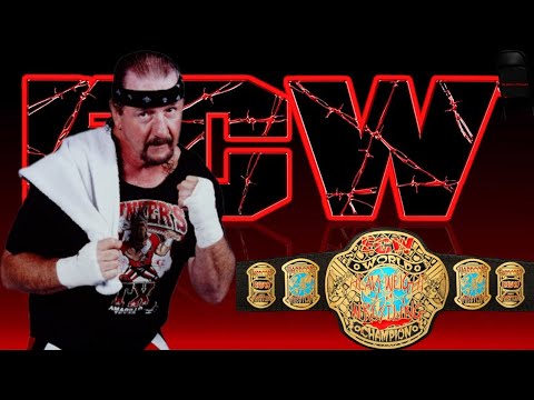 Terry Funk wins the ECW Championship