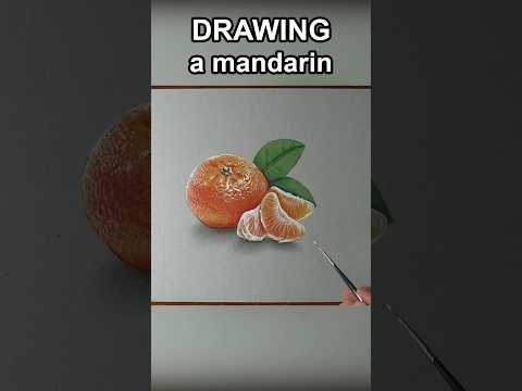 How to draw a mandarin