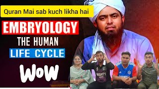 Indian Reaction on EMBRYOLOGY|| The Human Life Cycle || Engineer Muhammad Ali Mirza