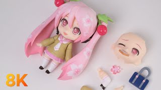 ねんどろいど 桜ミク 制服 ver 開封